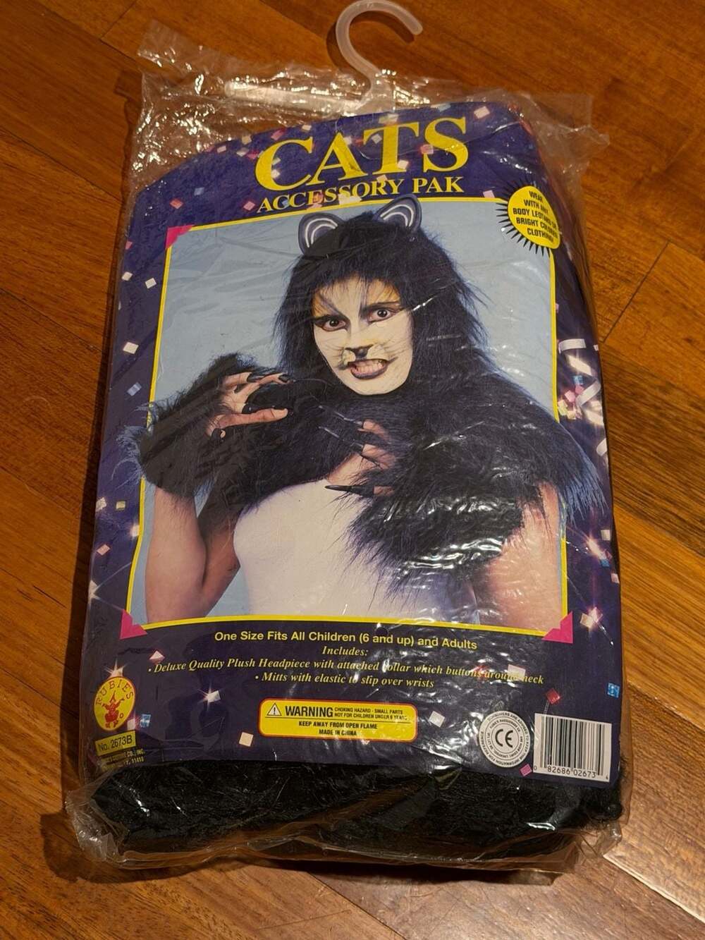 Rubies Deluxe Cats Accessory Pak Black Cat Costume Set